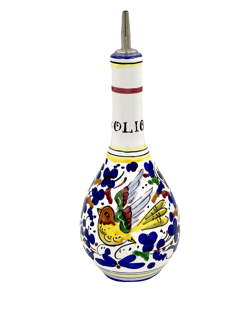 Arabesco Blue Multi Olive Oil Cruet