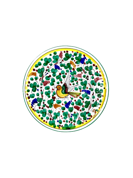 Arabesco Green Multi 8" Salad Plate