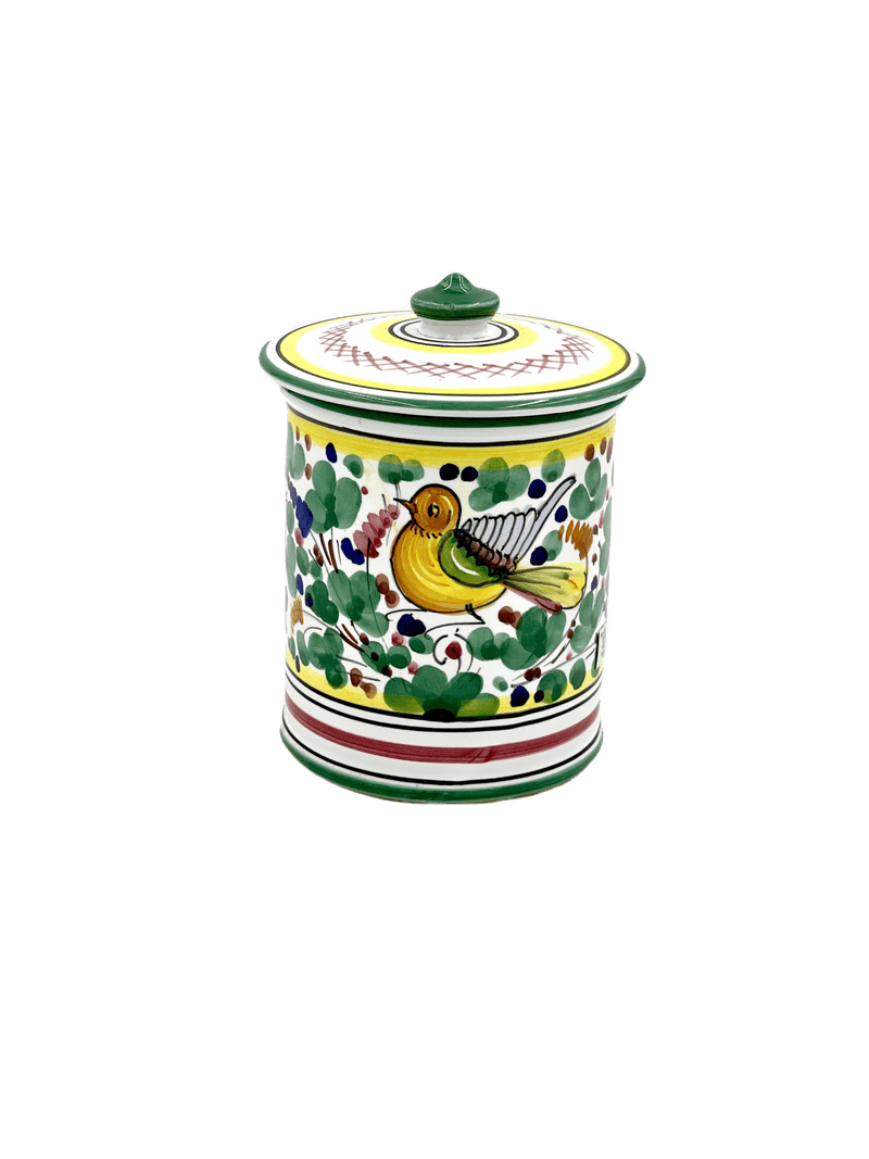 Arabesco Green Multi Small Canister
