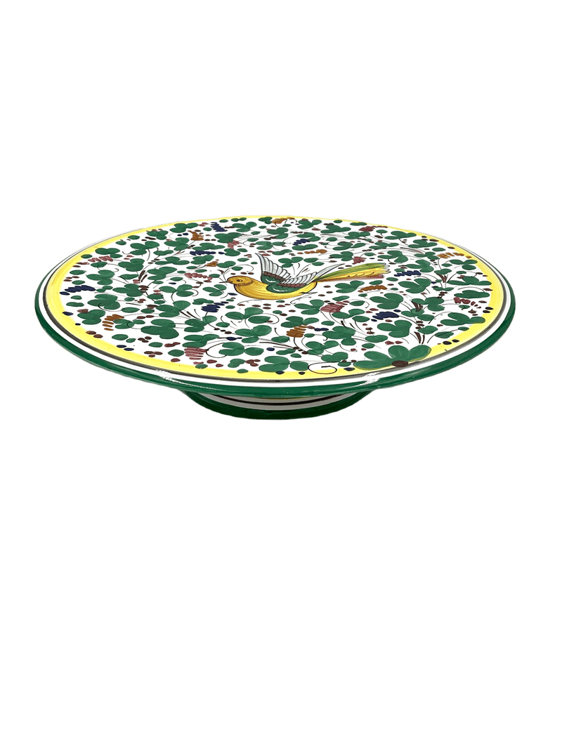 Arabesco Green Multi Cake Stand