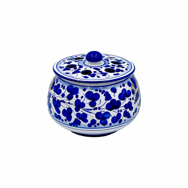 Arabesco Blue & White Garlic Keeper