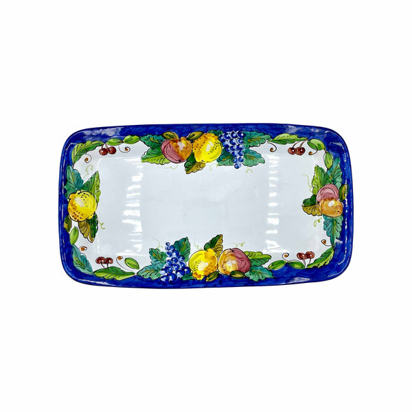 D'Arna Perugia Ravello Blue Medium Rectangular Platter