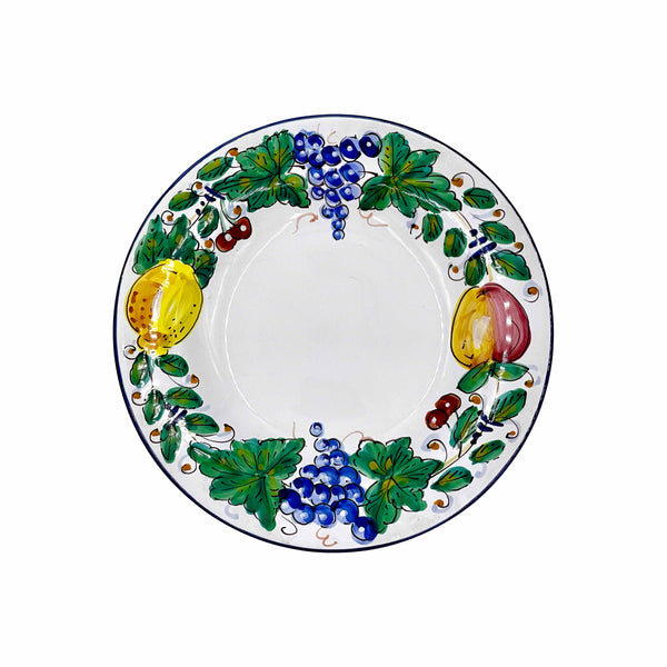 D'Arna Perugia Ravello White Shallow Soup Bowl