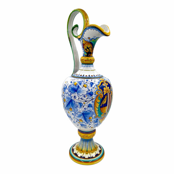 Ewer with Crest by Gialletti Giulio 29"
