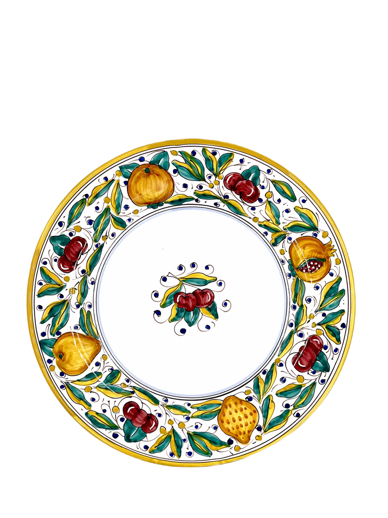 Maryanna-Suzanna Tuscan Frutta 11" Dinner Plate