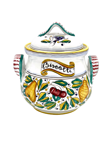 Maryanna-Suzanna Tuscan Frutta Biscotti Jar