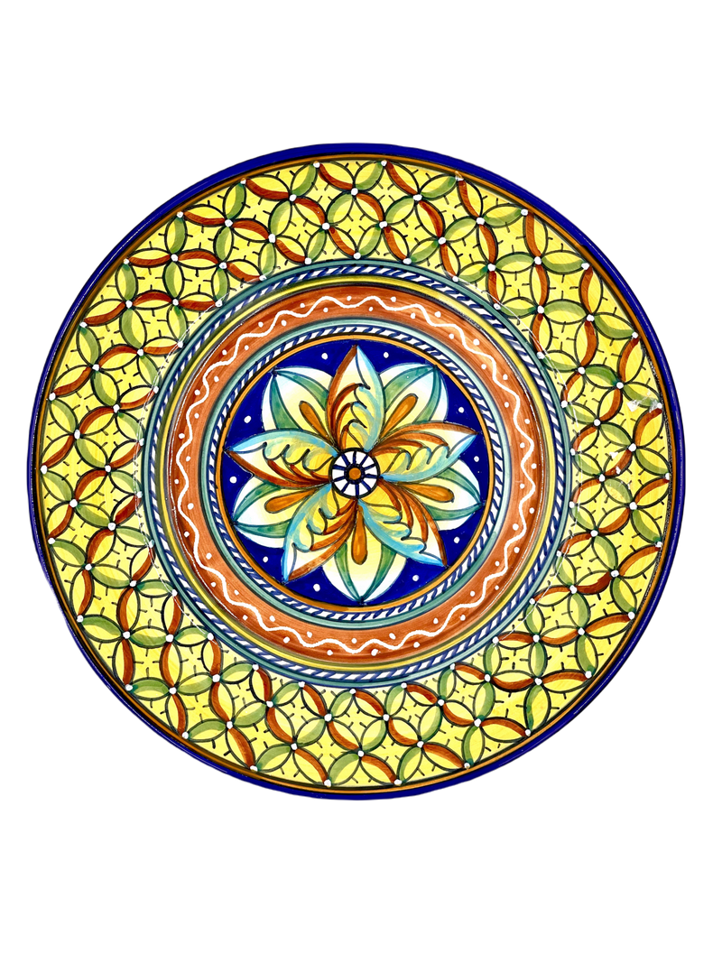 Ceramiche Sberna Geometrico 11" Dinner Plate 02