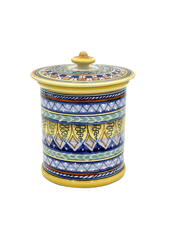 Ceramiche Sberna Geometrico Small Canister 03