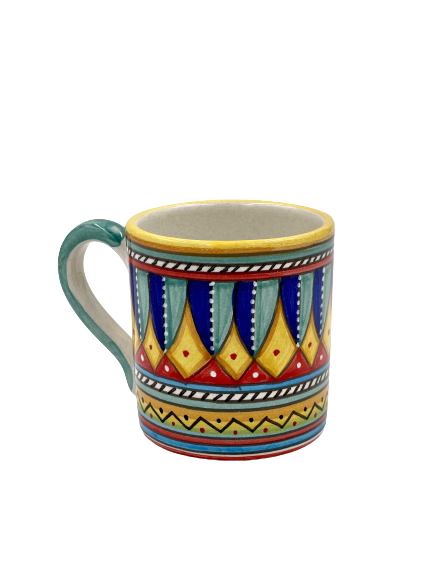 Ceramiche Sberna Geometrico Small Mug 09