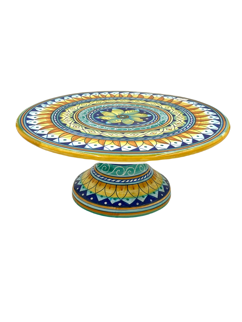 Ceramiche Sberna Geometrico Cake Stand Design 6