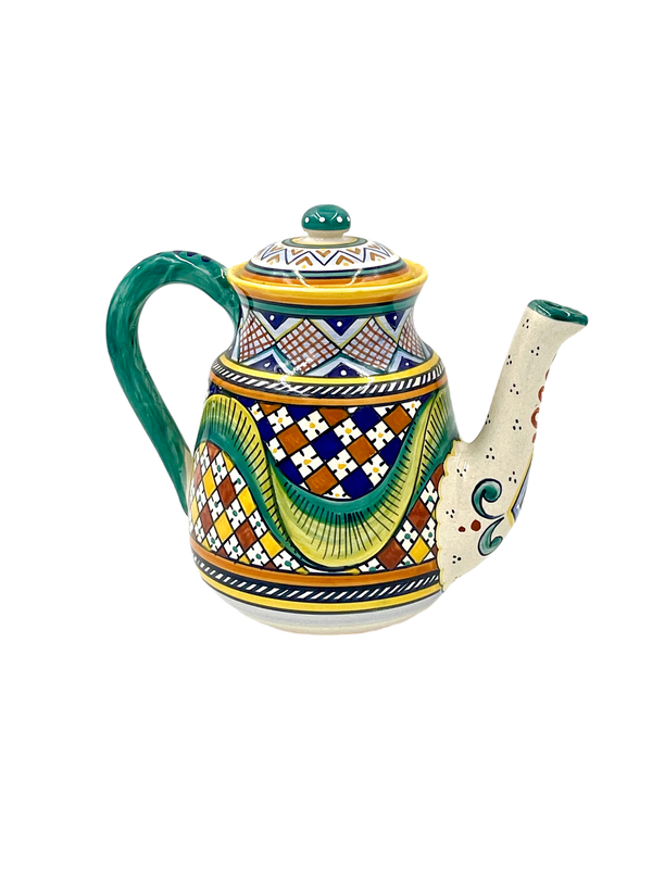 Ceramiche Sberna Geometrico Coffee Pot Design 5