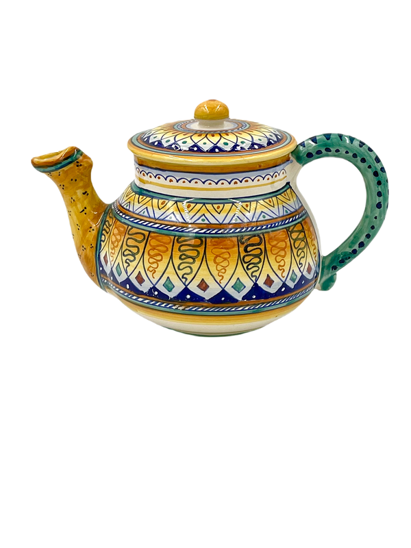 Ceramiche Sberna Geometrico Tea Pot Design 2