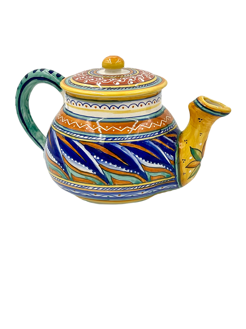 Ceramiche Sberna Geometrico Tea Pot Design 3