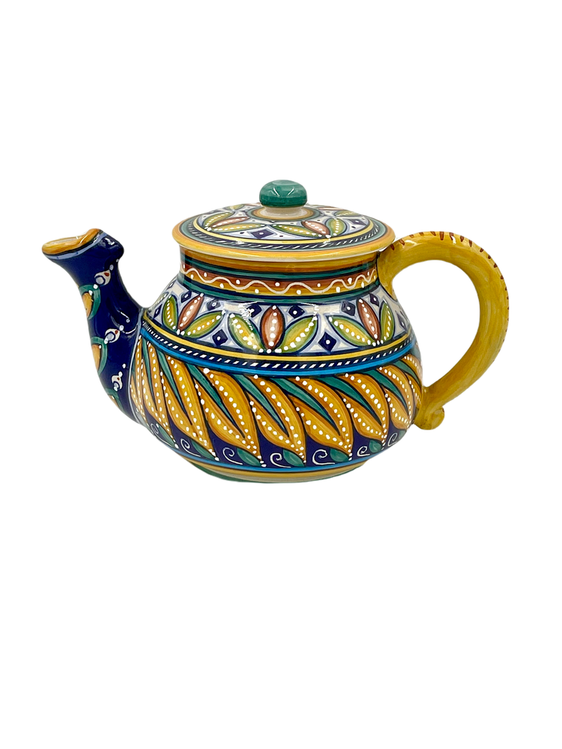 Ceramiche Sberna Geometrico Tea Pot Design 4