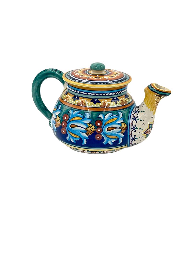 Ceramiche Sberna Geometrico Ghirlanda PatternTea Pot Design 5