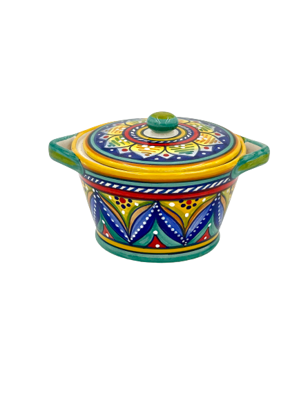 Ceramiche Sberna Geometrico Parmesan Cheese Bowl Design 8