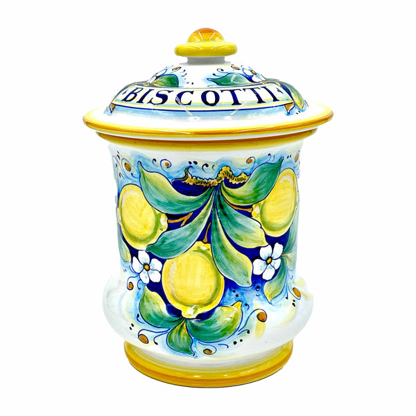 Gialletti Giulio Limoni Frutta Biscotti Jar