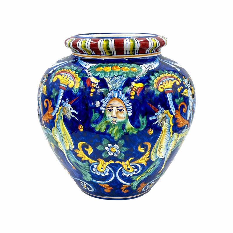 Grotteschi Style Planter Pot