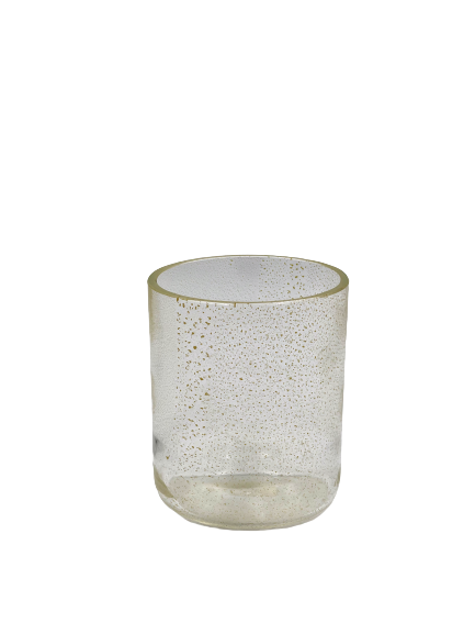 Murano Drinking Glass - Golden Murano Glass