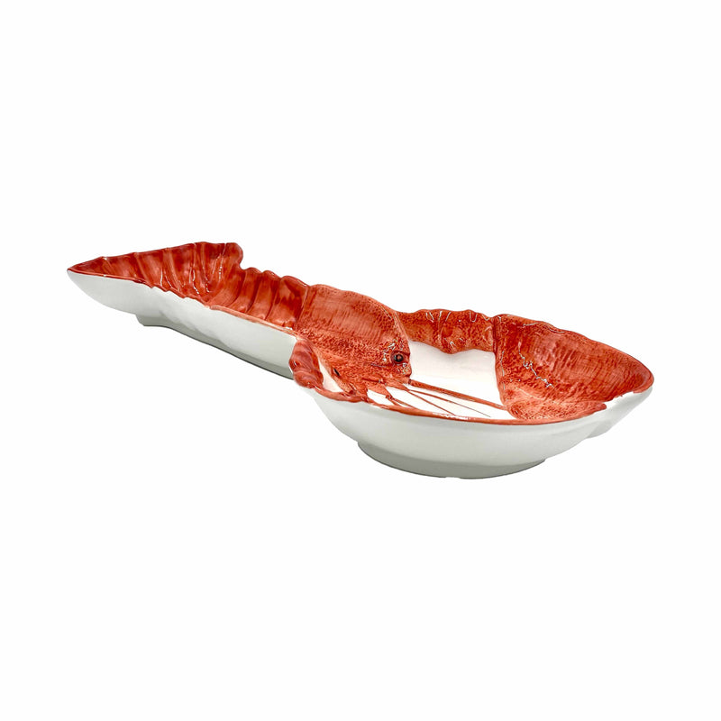 Ocean Reef Coral Large Lobster Shaped Serving Dish