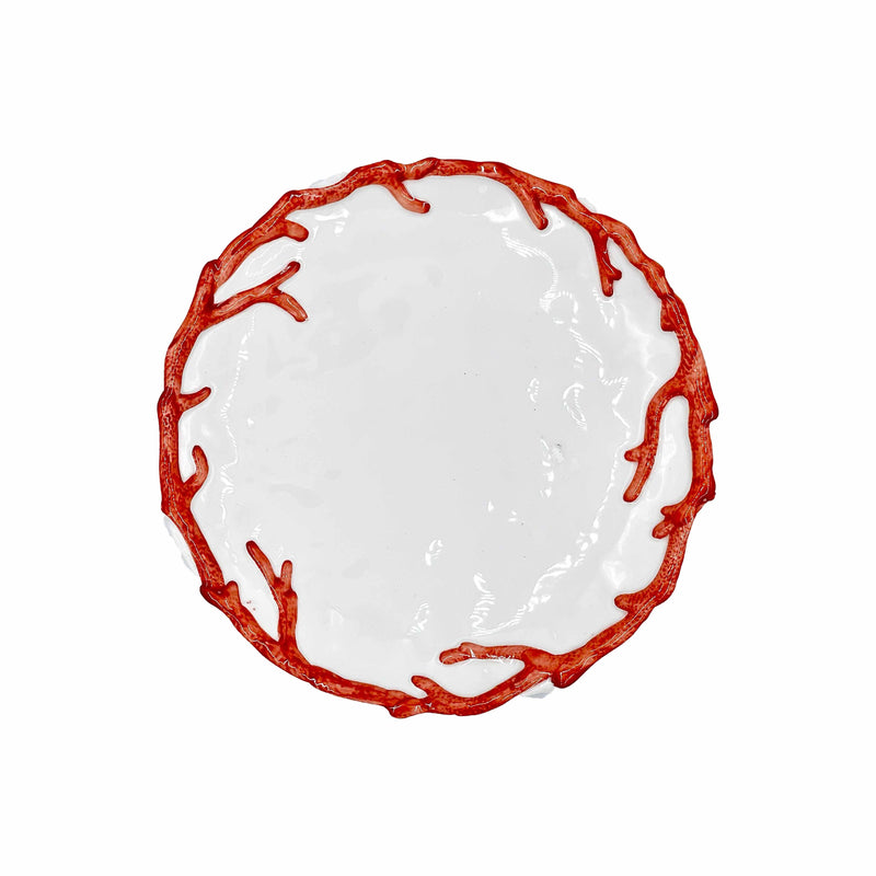 Ocean Reef Coral Medium Round Serving Plate