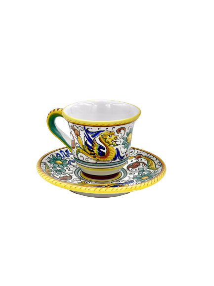 Raffaellesco Espresso Cup & Saucer Set Style 03