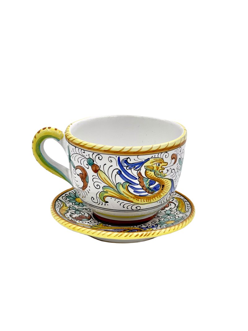 6oz Raffaellesco Tea Cup & Saucer Set Style 01