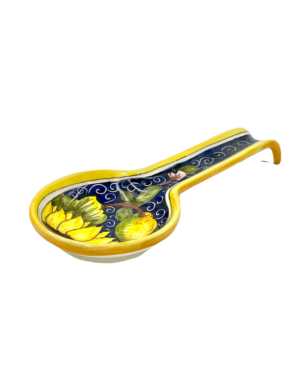 Spoon Rest Arabesco Yellow