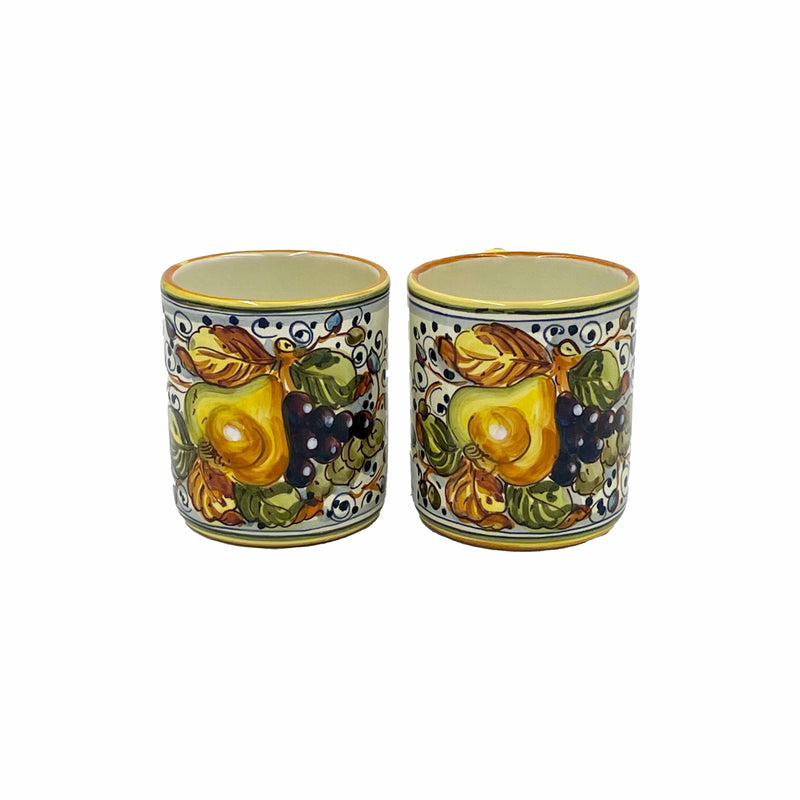 Toscana Frutta Mugs (Set of 2, Style B)