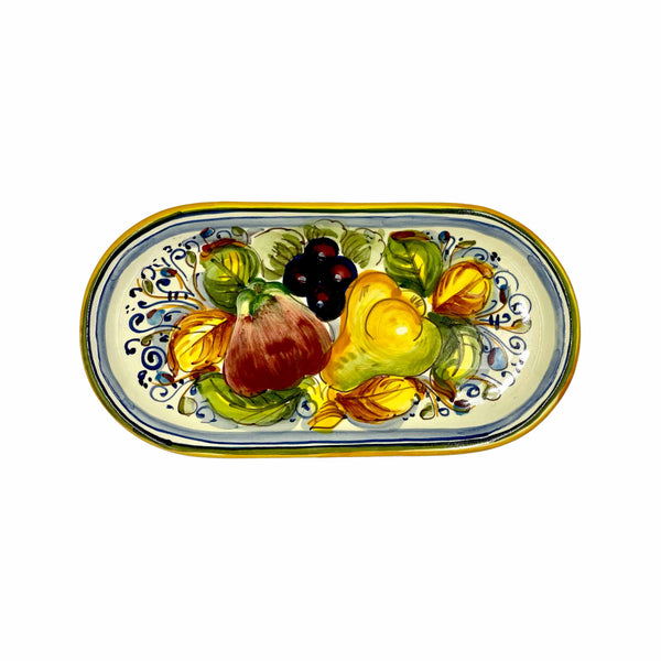 Toscana Frutta Oval Serving Plate