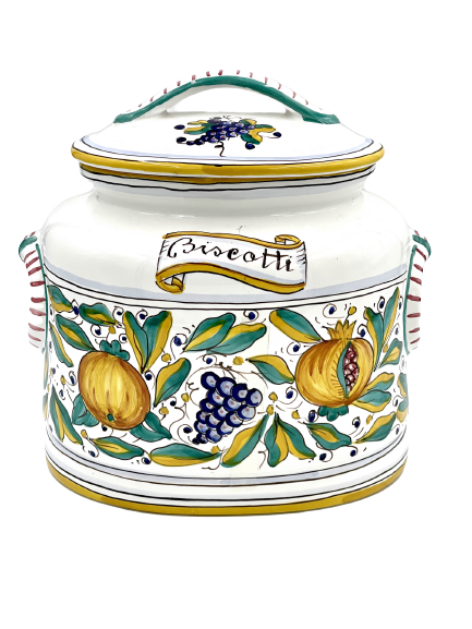 Maryanna-Suzanna Tuscan Frutta Traditional Biscotti Jar