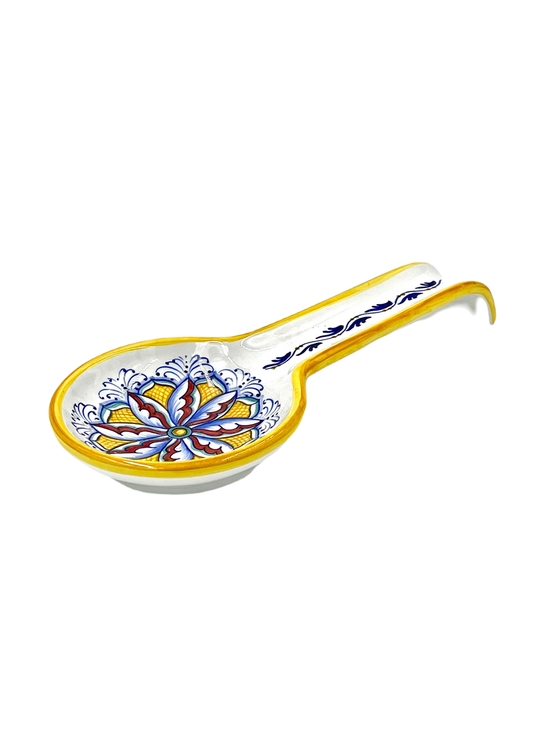 Ceramiche Sberna Geometrico Spoon Rest Design 1