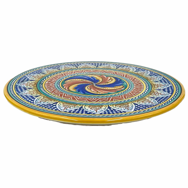 Ceramiche Sberna Geometrico Cake Platter Design 7