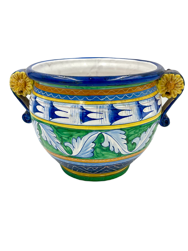 Large Foglie Cache Pot Planter