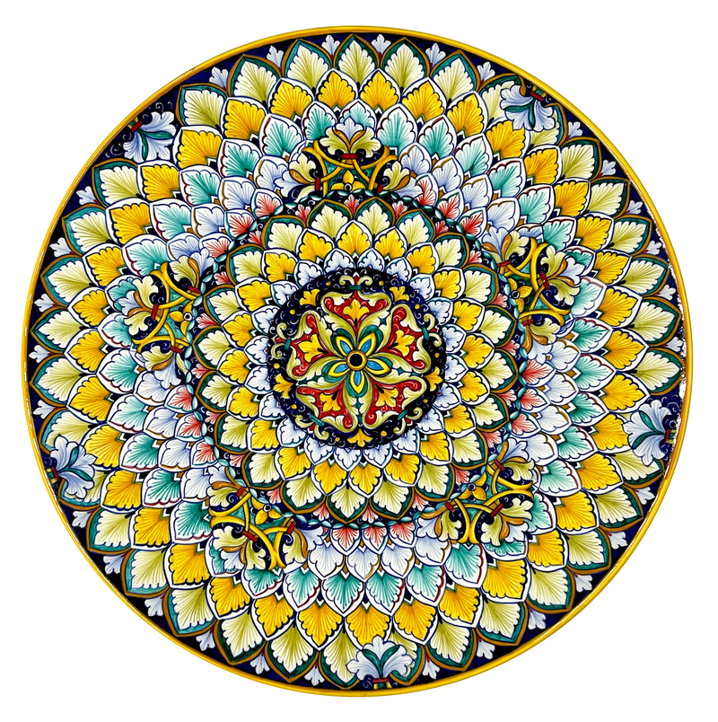 Ceramiche Sberna Geometrico Wall Plate 01