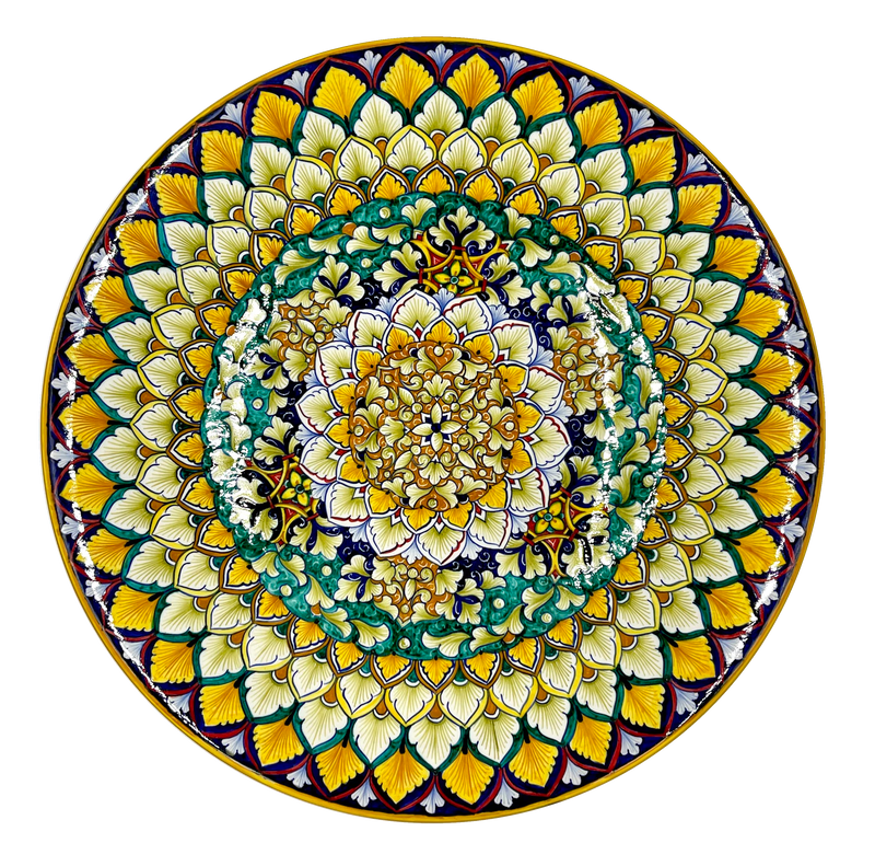 Ceramiche Sberna Geometrico Wall Plate 03