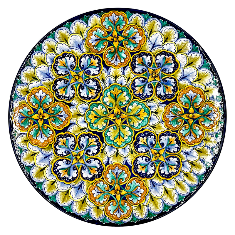 Ceramiche Sberna Geometrico Wall Plate 02