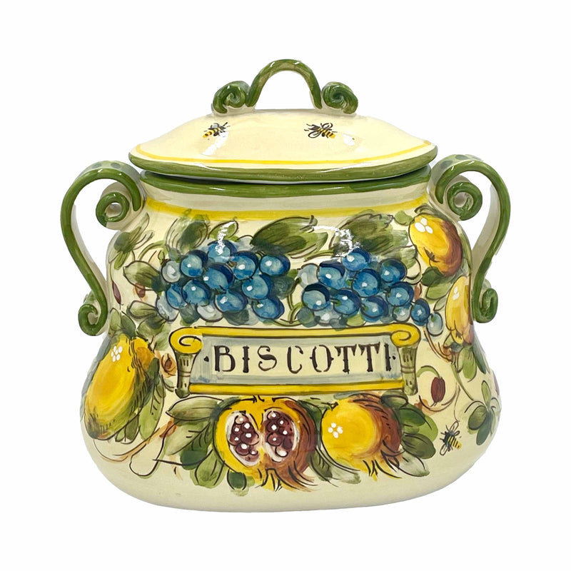 Toscana Bees Traditional Biscotti Jar - Small
